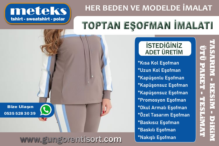 Toptan Eşofman İmalatı
