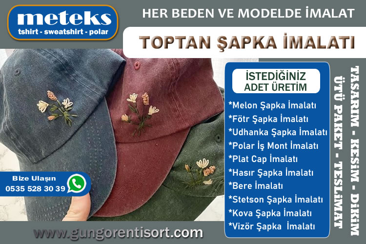 Toptan Şapka İmalatı