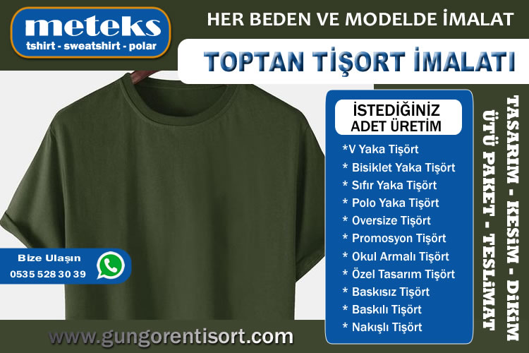 Güngören tişört imalat atölyesi